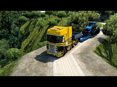 Scania S Series Truck Drive on New In NEW INDONESIA MAP COMBO | Euro Truck Simulator 2 | 1080p 60fps