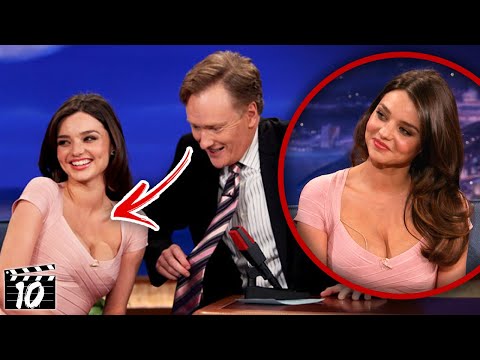 Top 10 Celebrities Who Were Caught Being Rude On Talk Shows