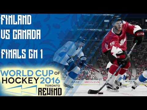 2016 World Cup of Hockey Rewind | Finals Game 1 | Finland vs. Canada [Full Game]