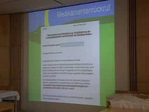 "Gentechnik in unserem Essen" - Vortrag Dr.Schmidt (Teil 1)