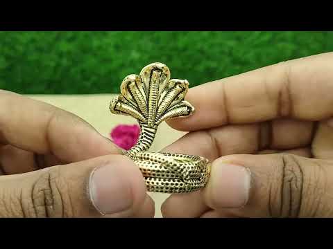 5 Headed Naag (Snake) for Worship in Brass video