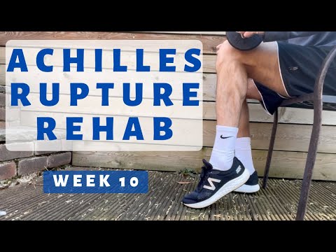Achilles Tendon Rupture Non-Surgical Recovery Week 10 to 16