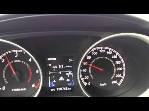Mitsubishi ASX 1.8 DID acceleration 60-100 km/h - 3rd gear / Outlander Sport / RVR