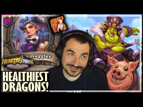 THE HEALTHIEST DRAGONS EVER! - Hearthstone Battlegrounds
