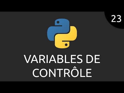 Python 23 variables contrôle