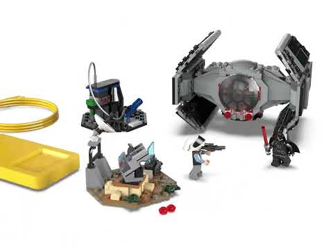 Vidéo LEGO Star Wars 75421 : SMART Play : le TIE Fighter de Dark Vador