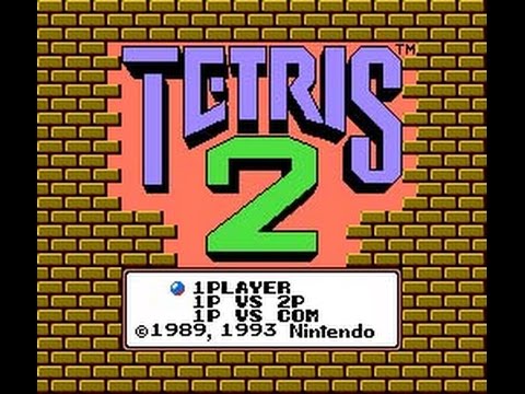 Tetris 2 [NES] - Speedrun WR (04:56) (obsoleted) (by Achpile)