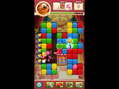 Toon Blast Level 6163 - NO BOOSTERS 🐻🐺🐱 | SKILLGAMING ✔️