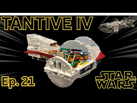 BUILDING AN EPIC STAR WARS TANTIVE IV IN LEGO - PART 21