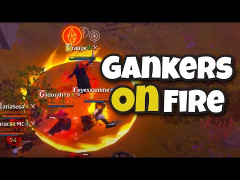 Chat revenge my DEATH , and i put Gankers in RING OF FIRE!