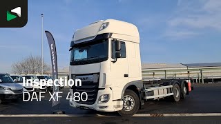 DAF XF 480 6X2 SSC Retarder 2xTanks Lift/Steering ACC Euro 6 container chassis | Image 4 - Autoline