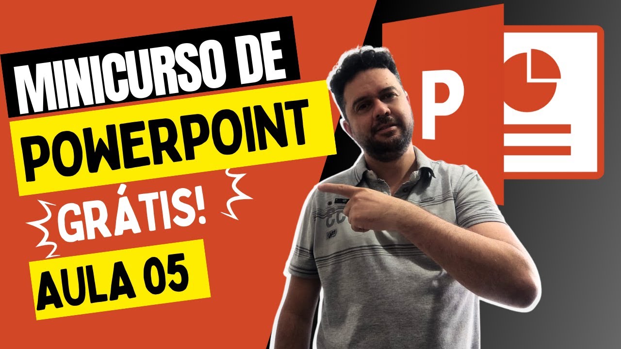 Minicurso Completo de PowerPoint GRÁTIS! - AULA 5  - Guia INSERIR