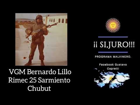 Entrevista al VGM Bernardo Lillo Rimec 25 Sarmiento Chubut 