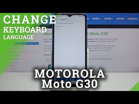 How to Change The Language of Keyboard in Motorola Moto G30 – Set Up Keyboard Language