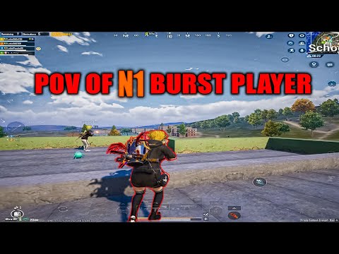 🔥 POV of the N1 Burst Player in the World 🌏☠️🥶