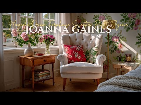 Magnolia Dream Farmhouse Tour Inspired by Joanna Gaines and Her Signature Rustic Elegance