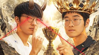 T1 VS HLE🔥LE MATCH INCROYABLE = POUR LE TOP2 LCK