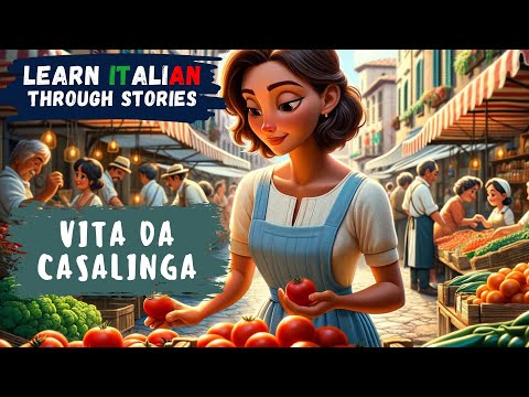 Learn Italian Through Stories | Vita da Casalinga (Housewife Life) | Intermediate Level