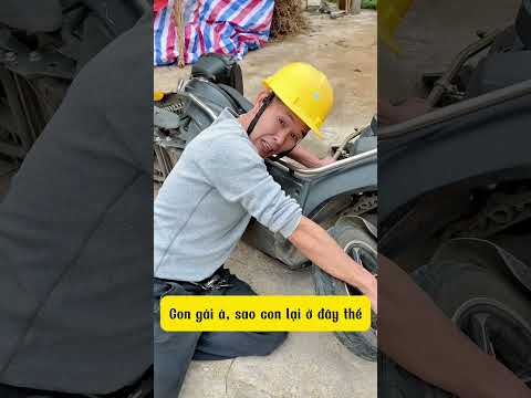 Khi hai bố con va nhau