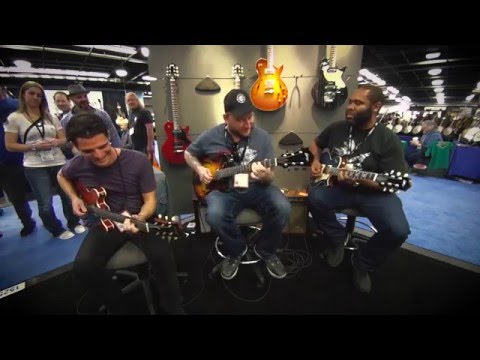 Collings Funk Jam w/ Kirk Fletcher, Josh Smith, and Mark Lettieri - NAMM 2016