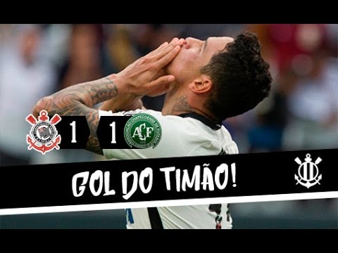 Corinthians 1 X 1 Chapecoense. Gol Giovanni Augusto. Brasileirão. 29/10/16