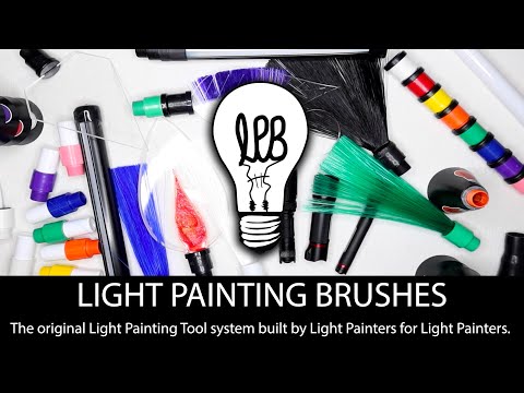 The Light Painting Brushes System, Light Painting Tools