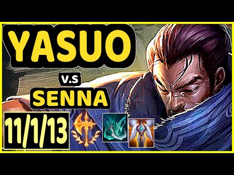 RY0MA (YASUO) vs SENNA - 11/1/13 KDA BOTTOM ADC CHALLENGER GAMEPLAY - OC