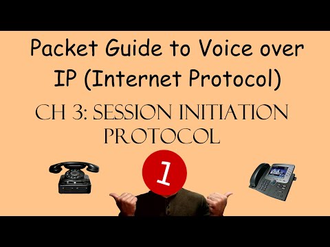 Packet Guide to VoIP Chapter 3 part 1 - Session Initiation Protocol (SIP)