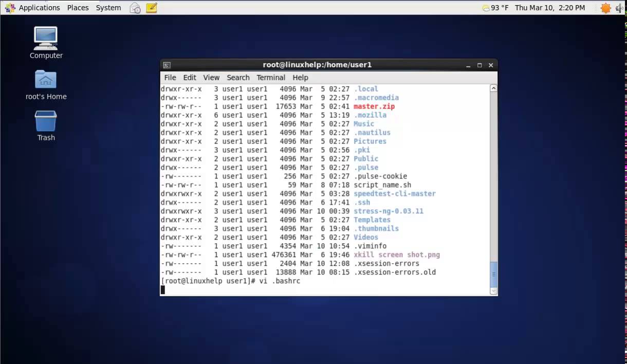 VIM Editor syntax highlighting and Alias in Linux