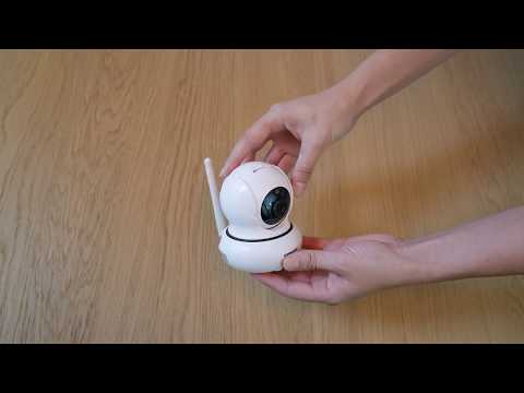 CAMERA IP WIRELESS 1080P DETECTIE FACIALA EYECAM K21 - www.1cctv.ro