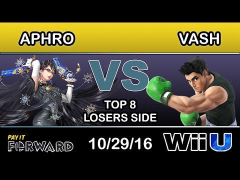 2GG: Pay it Forward - eM| Aphro (Bayonetta) Vs. PWRUP| Vash (Little Mac) Top 8 Losers Side - Smash
