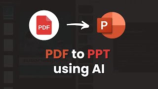PDF to PPT Converter Online Free | Make Professional Presentations with AI