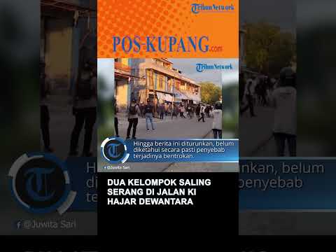 Dua Kelompok Saling Serang di Jalan Ki Hajar Dewantara Timika