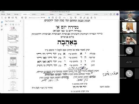 הרב יואל חקון - ראש השנה תשפ״ו - שיעור 18 - נסירה - כתובות כלליות בסידור.