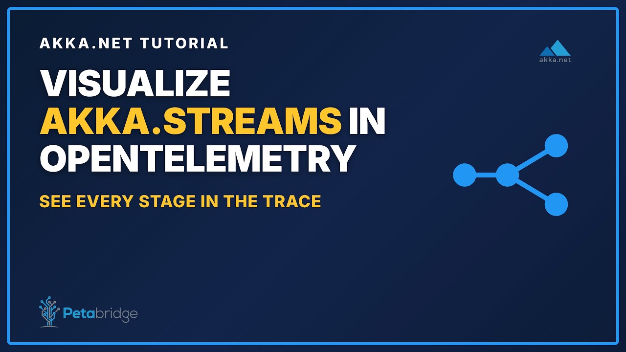 Debug Akka.Streams in Production with OpenTelemetry
