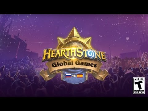 Russia vs. Spain - Group C - 2017 Hearthstone Global Games - Week 1