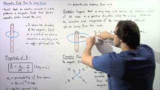 Magnetic Field due to Long Wire