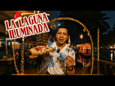 ¡LLEGO la NAVIDAD a la LAGUNA de PORVENIR! 🎄🎁 | MILES De FOQUITOS ADORNARON la LAGUNA el PORVENIR 🎄