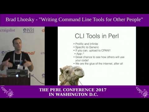 Brad Lhotsky - "Writing Command Line Tools for Other People"