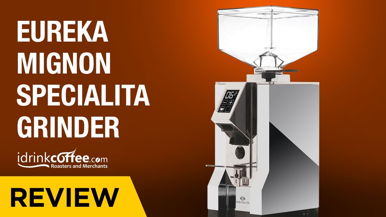 Eureka Mignon Specialita Grinder - Red video