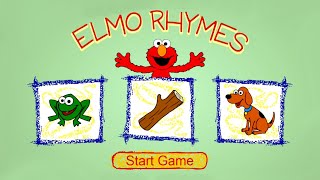 Sesame Street's - Elmo Rhymes (PC,Flash) Longplay