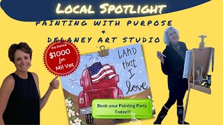 My Local Spotlight - Delaney Art Studio with Purpose