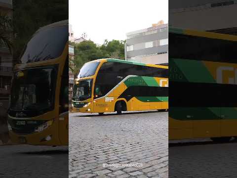 Comil Campione Invictus DD da Gontijo chegando na rodoviária de Cachoeiro de Itapemirim ES