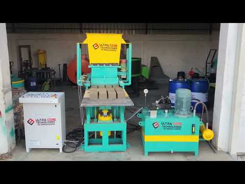 4 Kvt Semi Automatic Flyash Bricks Machine