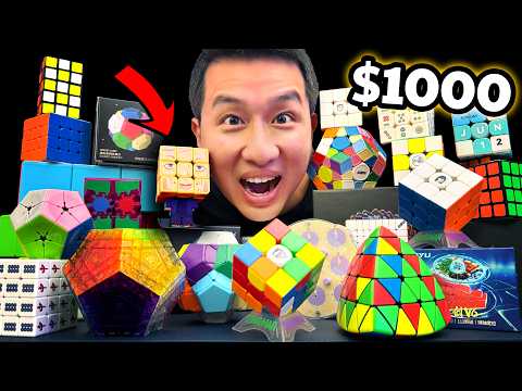 What Does $1000 of Rubik's Cubes Look Like?