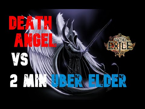 PoE 3.10 Death Angel vs Uber Elder (Delirium)
