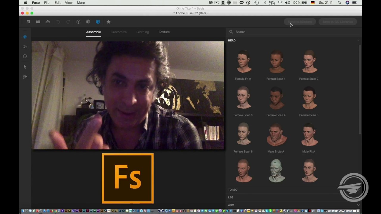 Adobe FUSE Part01 كوردی