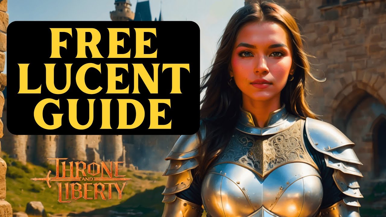 Throne and Liberty HOW TO GET FREE LUCENT - Beginners Guide