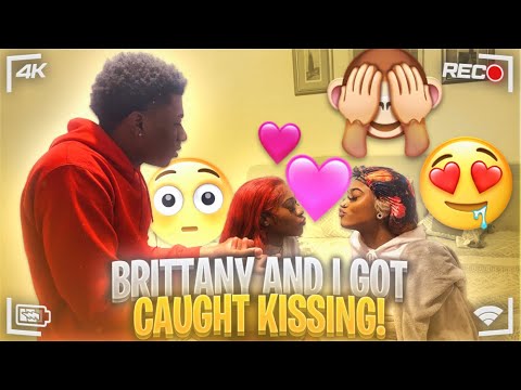 WE GOT CAUGHT KISSING 😘 *Nick and Tray were shocked*