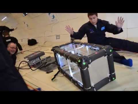 (Part 2) Prototype Test on microgravity flight by Zero Gravity Corporation